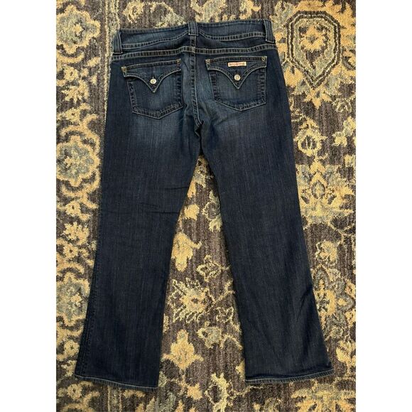 Hudson Women's Bootcut‎ Jeans Size 31 Dark Blue Stretch Denim - Picture 2 of 6
